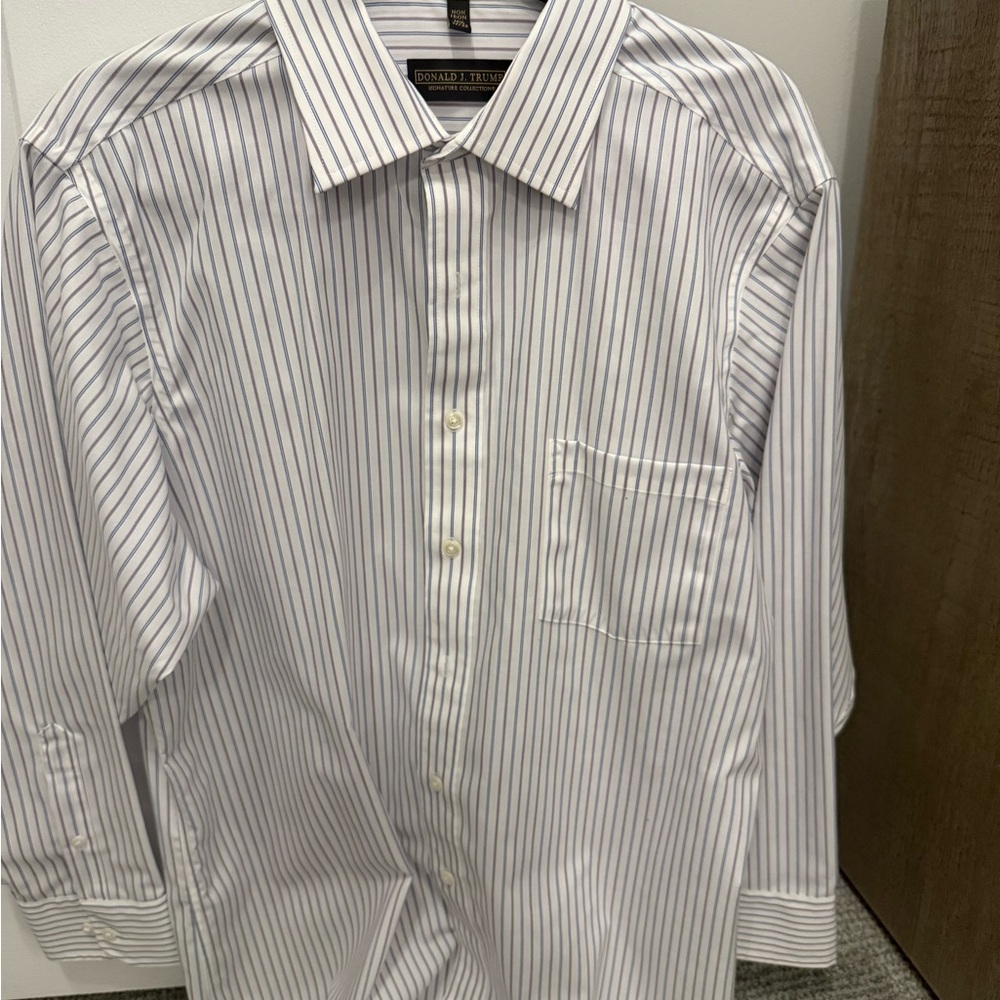 Men's Striped Dress Shirt